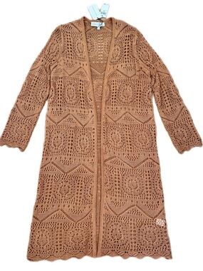 Crochet Duster Cardigan